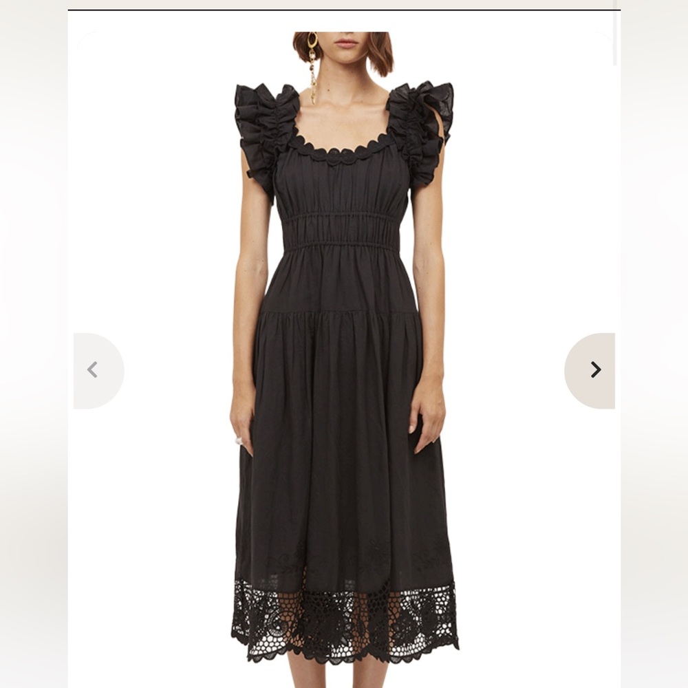 Ulla Johnson Leona Dress in Noir size 10